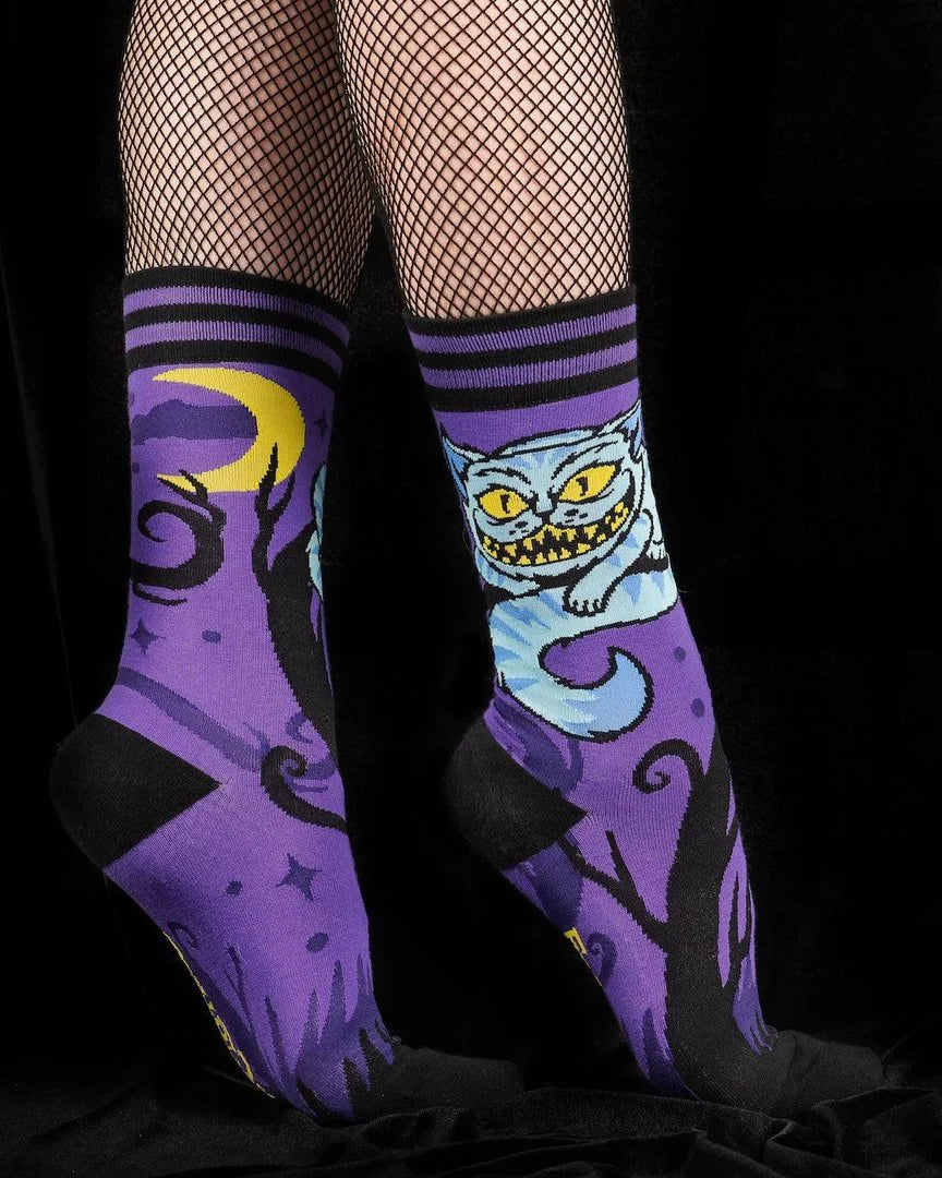 Cheshire Cat Unisex Crew Socks