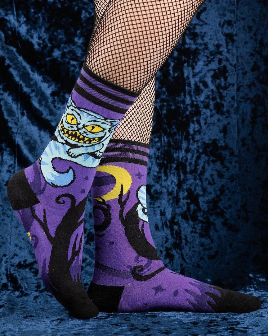 Cheshire Cat Unisex Crew Socks