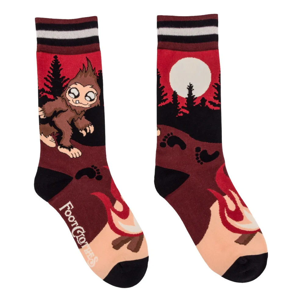 Cute Bigfoot Unisex Crew Socks