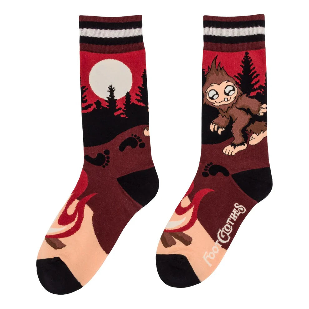 Cute Bigfoot Unisex Crew Socks