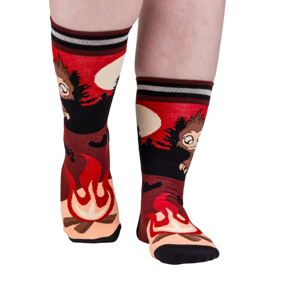 Cute Bigfoot Unisex Crew Socks