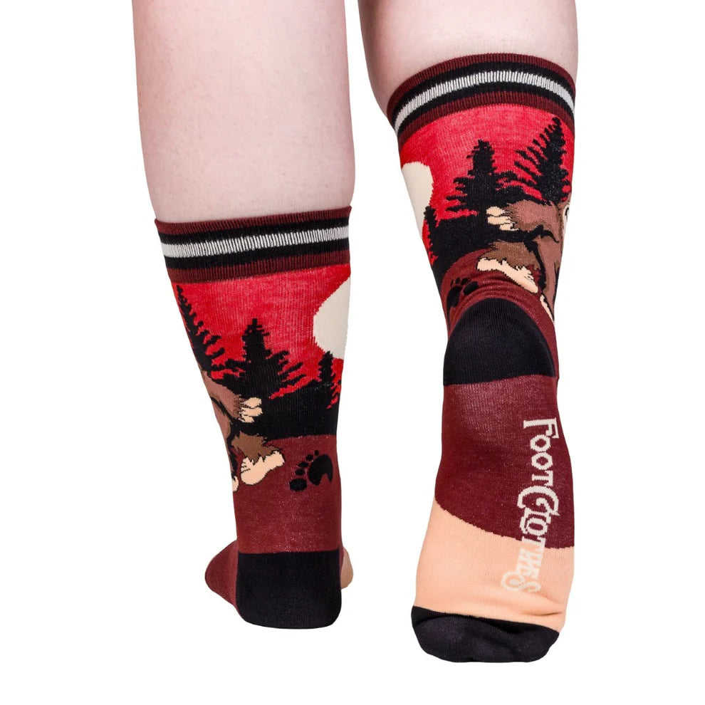 Cute Bigfoot Unisex Crew Socks