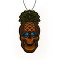 Pineapple Skull Air Freshener