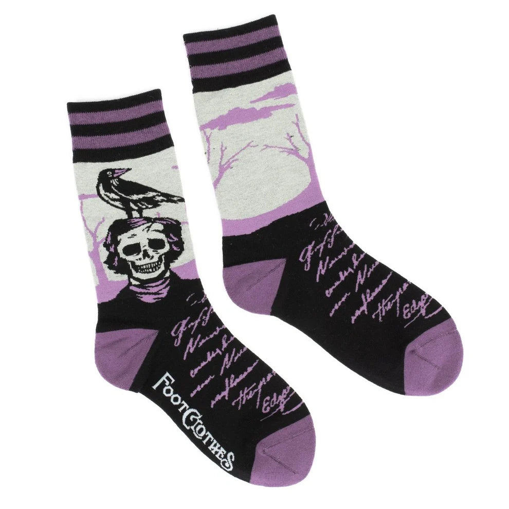 The Raven Poe Unisex Crew Socks