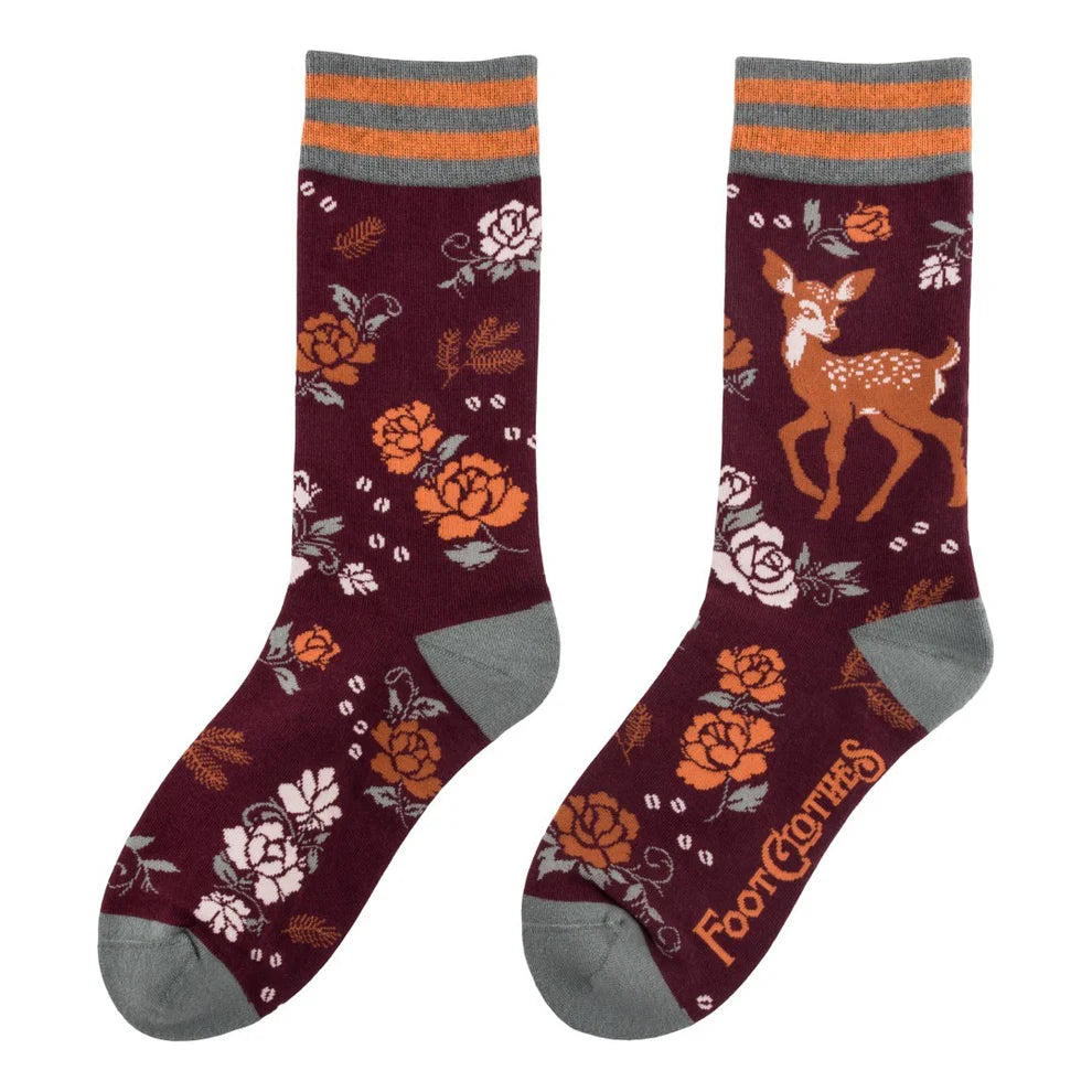 The Fawn Unisex Crew Socks