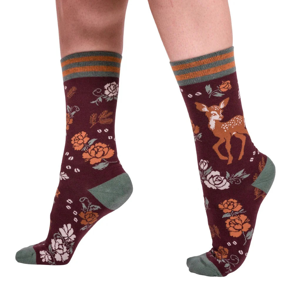 The Fawn Unisex Crew Socks