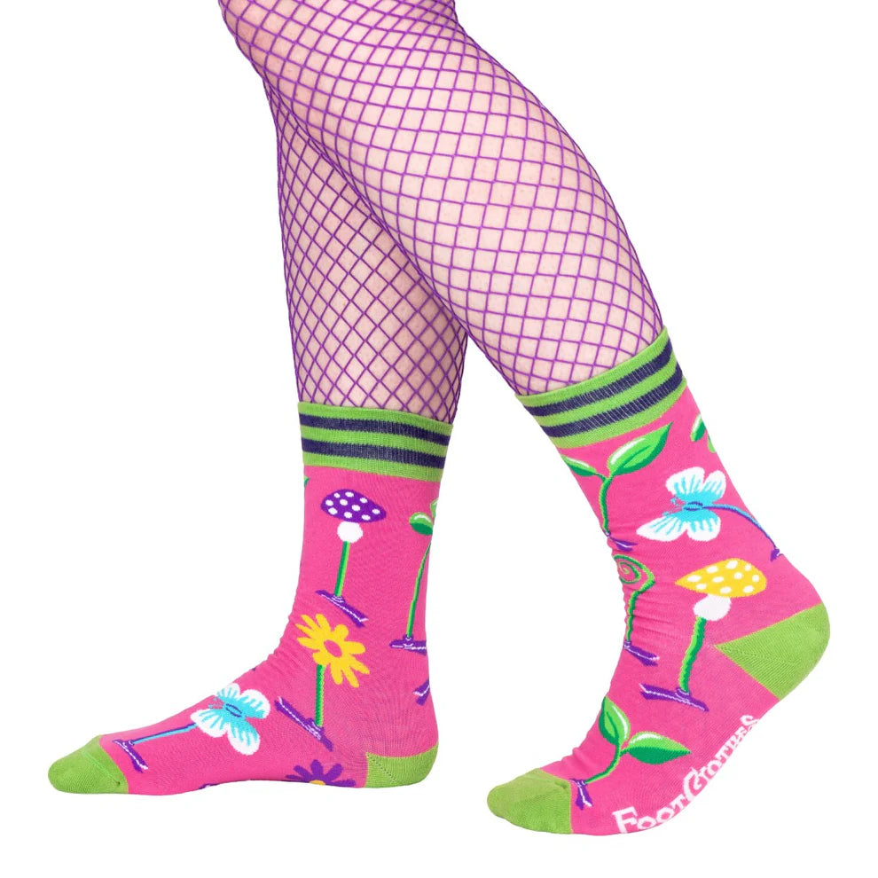 Trippy Clippies UV Reactive Unisex Crew Socks