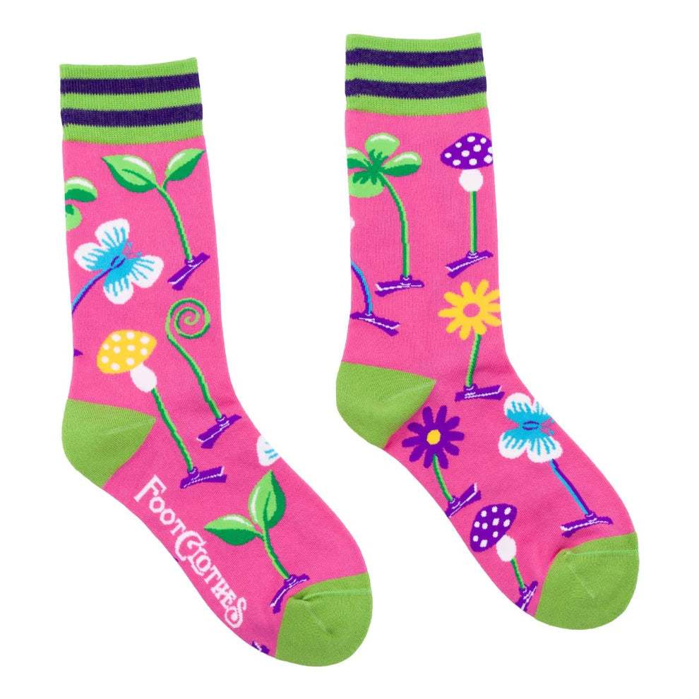 Trippy Clippies UV Reactive Unisex Crew Socks
