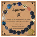 Aquarius Zodiac Bracelet