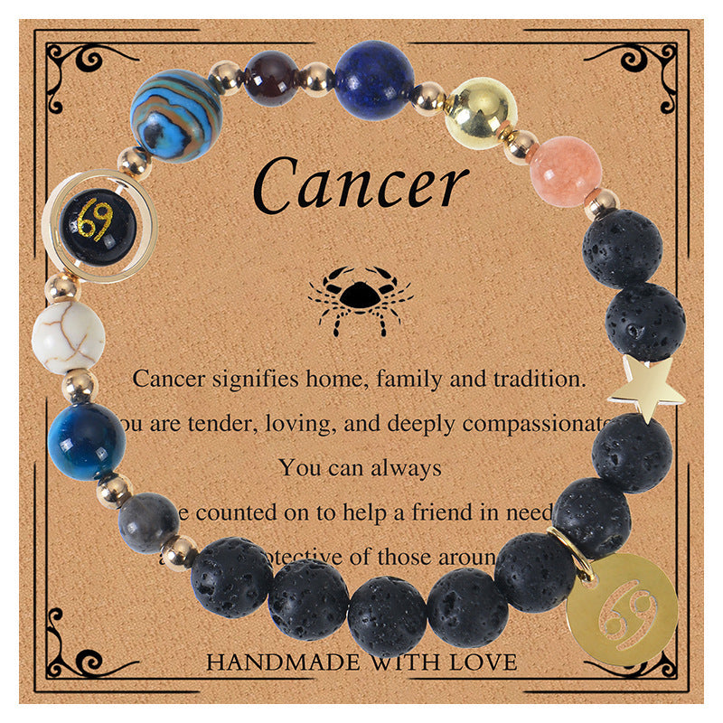 Cancer Zodiac Bracelet