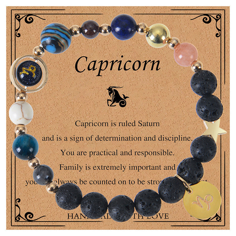 Capricorn Zodiac Bracelet