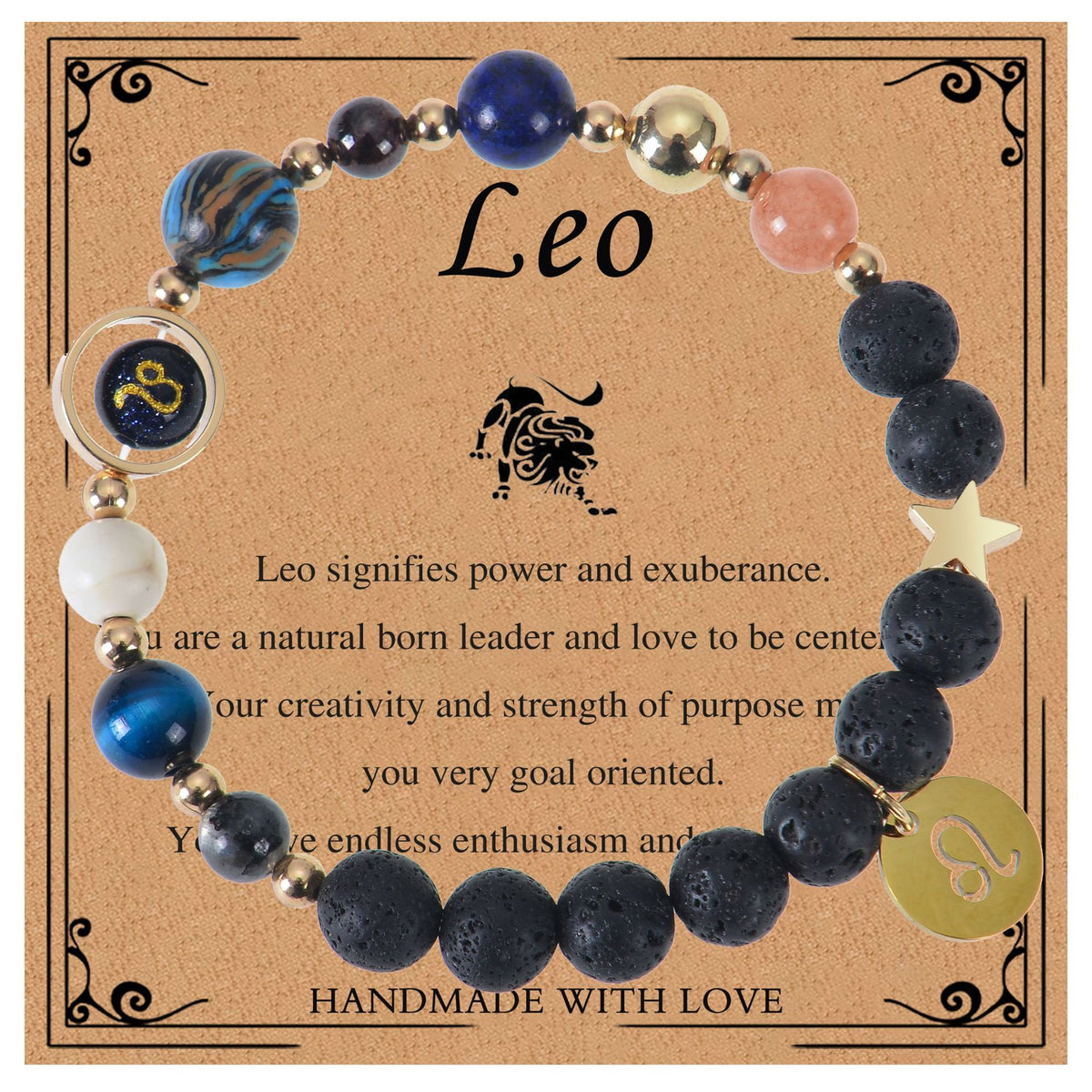 Leo Zodiac Bracelet