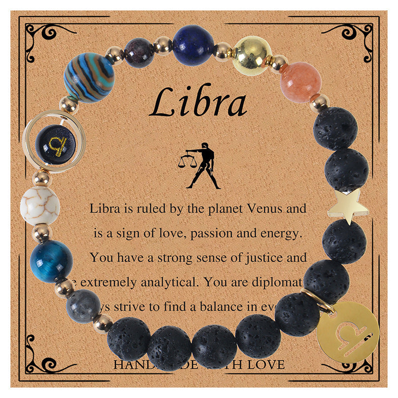 Libra Zodiac Bracelet