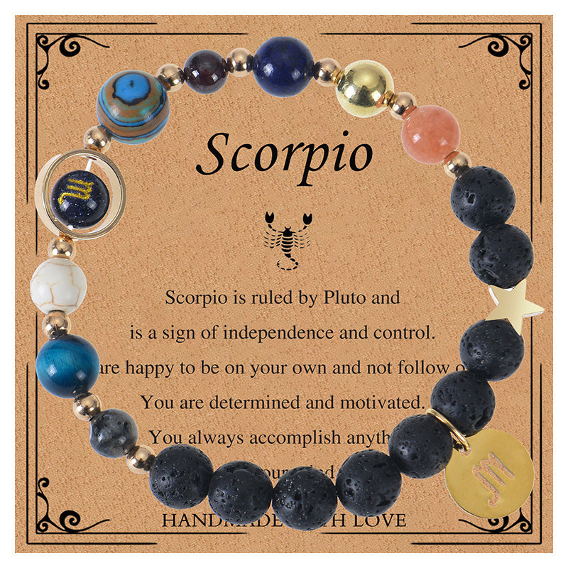 Scorpio Zodiac Bracelet