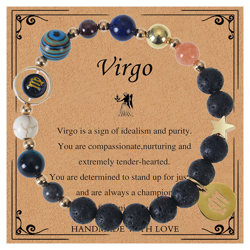 Virgo Zodiac Bracelet